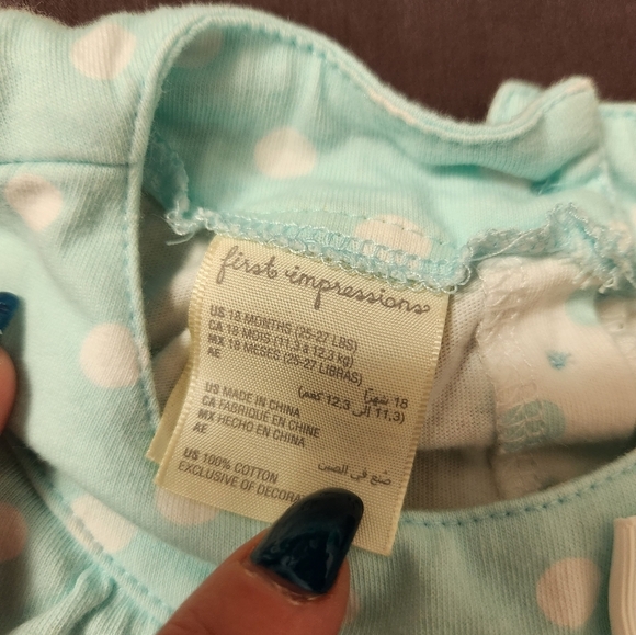 Girls‎ First impressions romper dress size 18 months - Picture 8 of 10